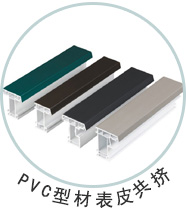 PVC耐候合金料应用制件-PVC型材表皮共挤